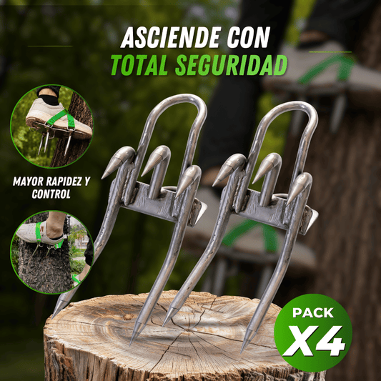 TreeClaw™ Garras Trepadoras de Árboles Pack x4