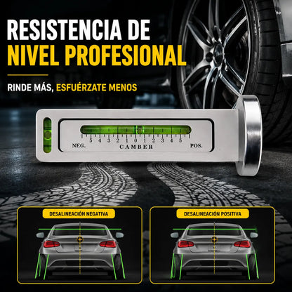 🧲 CamberGauge Pro™ Nivel Magnético para Alineación de Ruedas 🚗✨