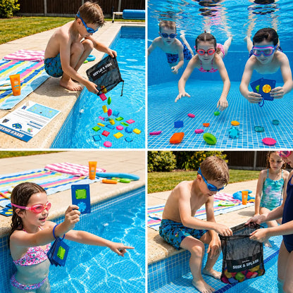 GemSplash™ Juego Submarino con Gemas de Colores 🏊‍♂️