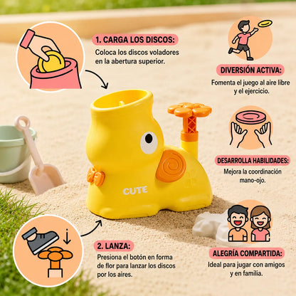 SkySpinner™ Lanzador de Discos Voladores🛸👨‍👩‍👧‍👦