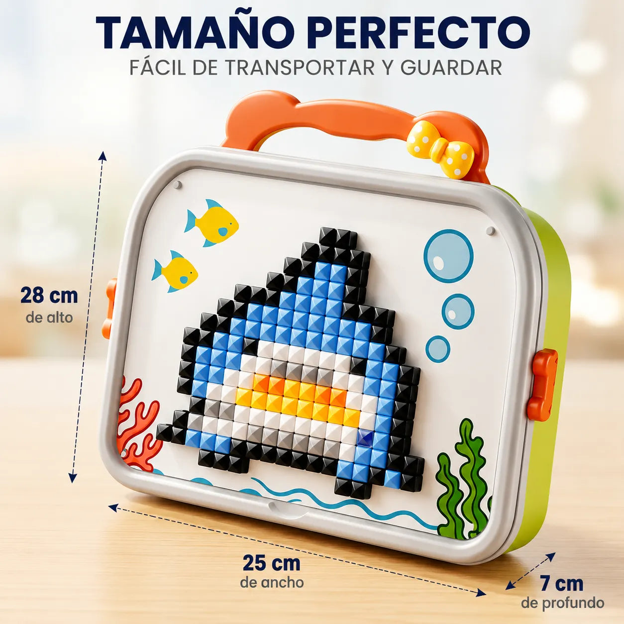 MosaicCraft™ Juego de Mosaico Montessori para Niños👨‍👩‍👧‍👦🧩