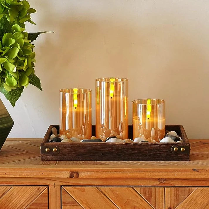Lumacandles® Juego de velas sin llama