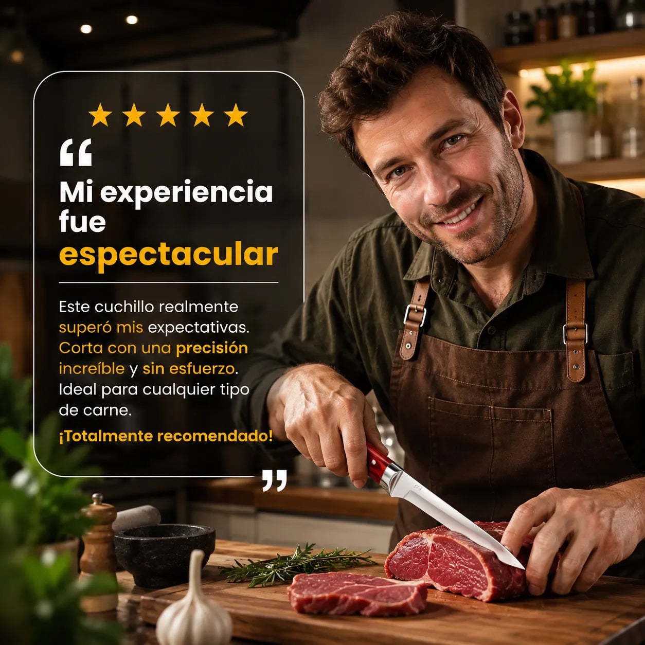 ChefMaster™ Cuchillo Profesional con Estuche🔪🥝