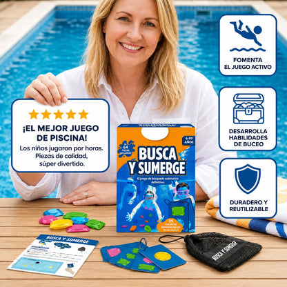GemSplash™ Juego Submarino con Gemas de Colores 🏊‍♂️