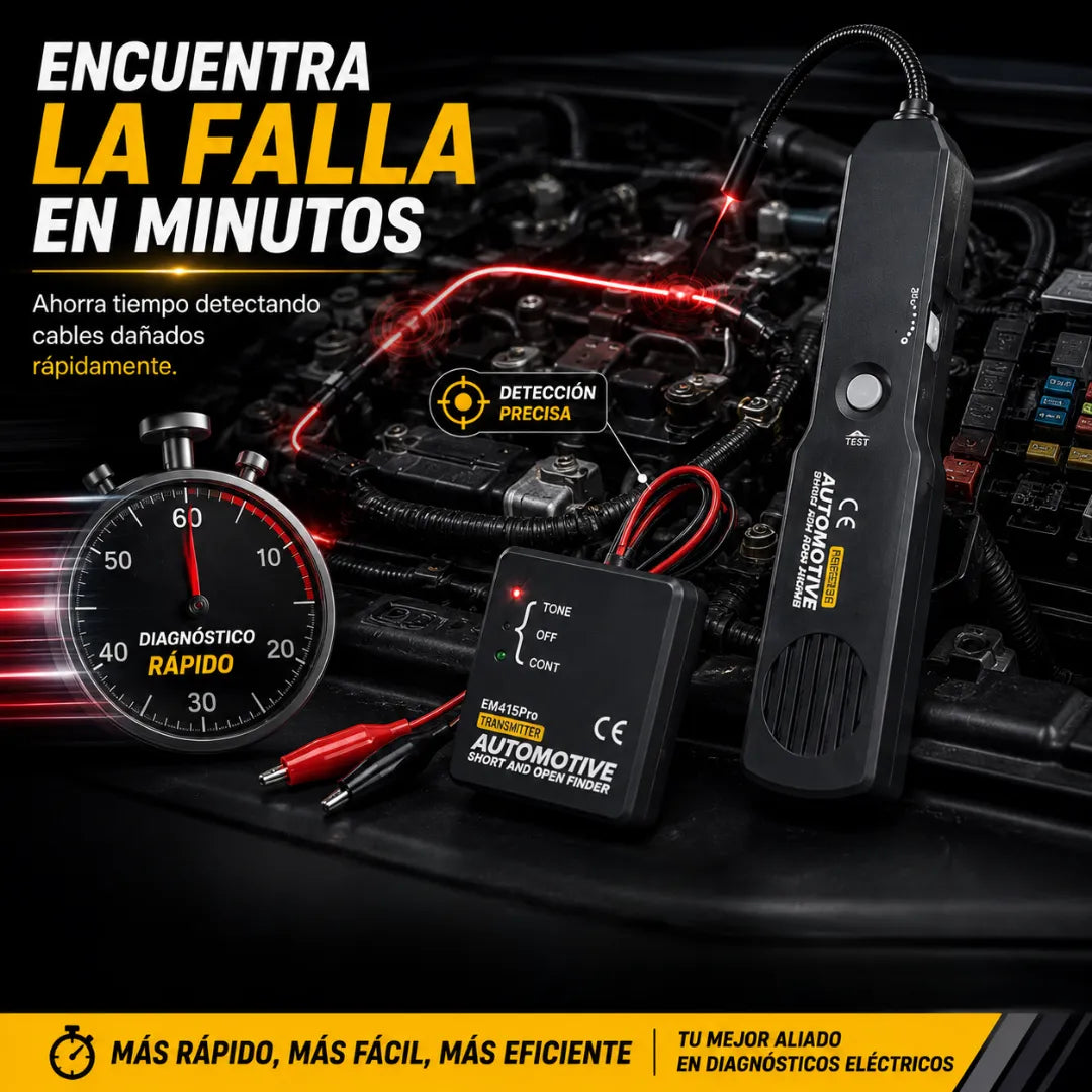 WireTracer ™ Rastreador de Cables y Circuitos Automotriz