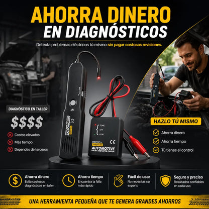 WireTracer ™ Rastreador de Cables y Circuitos Automotriz