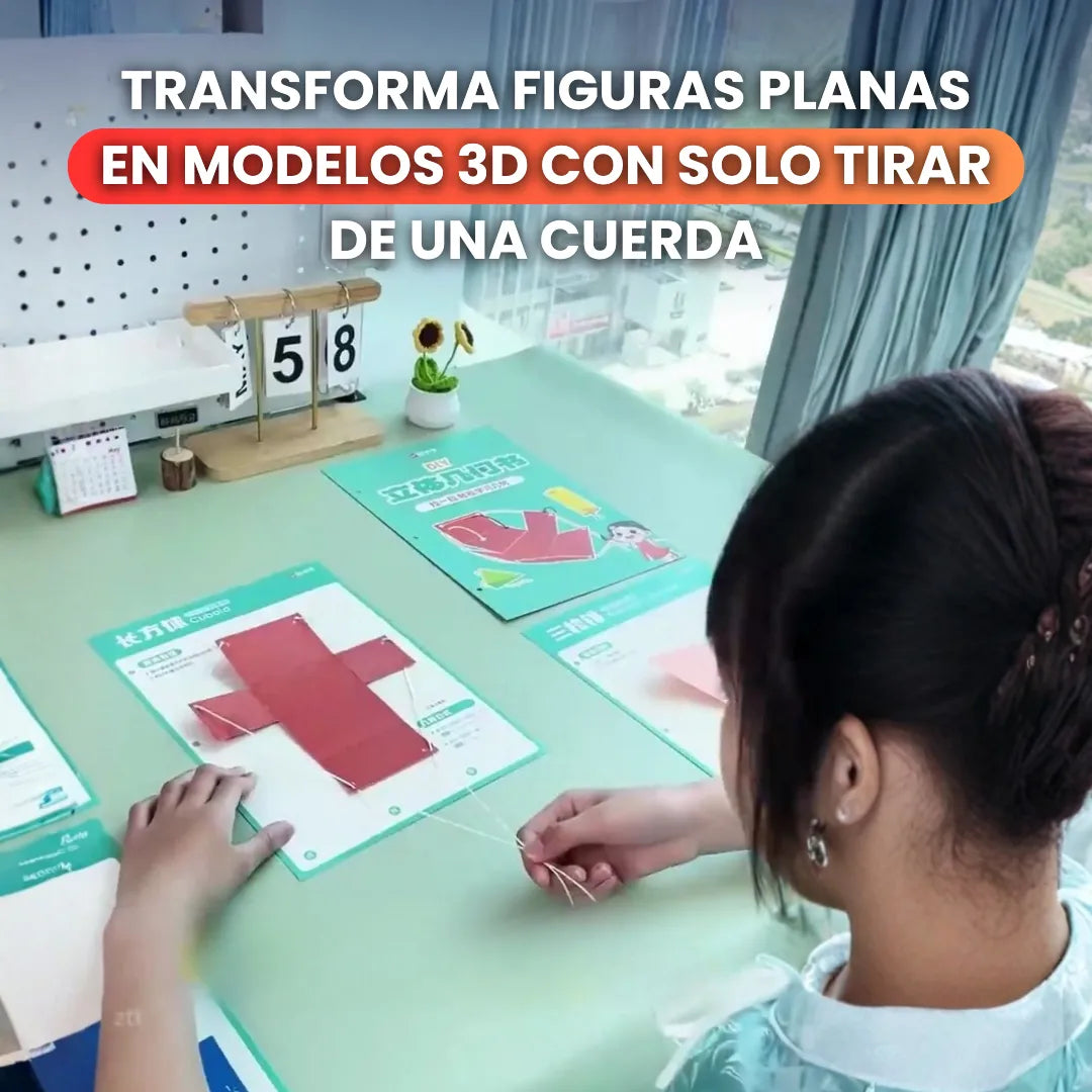 Cubika™ Libro Interactivo de Geometría en 3D