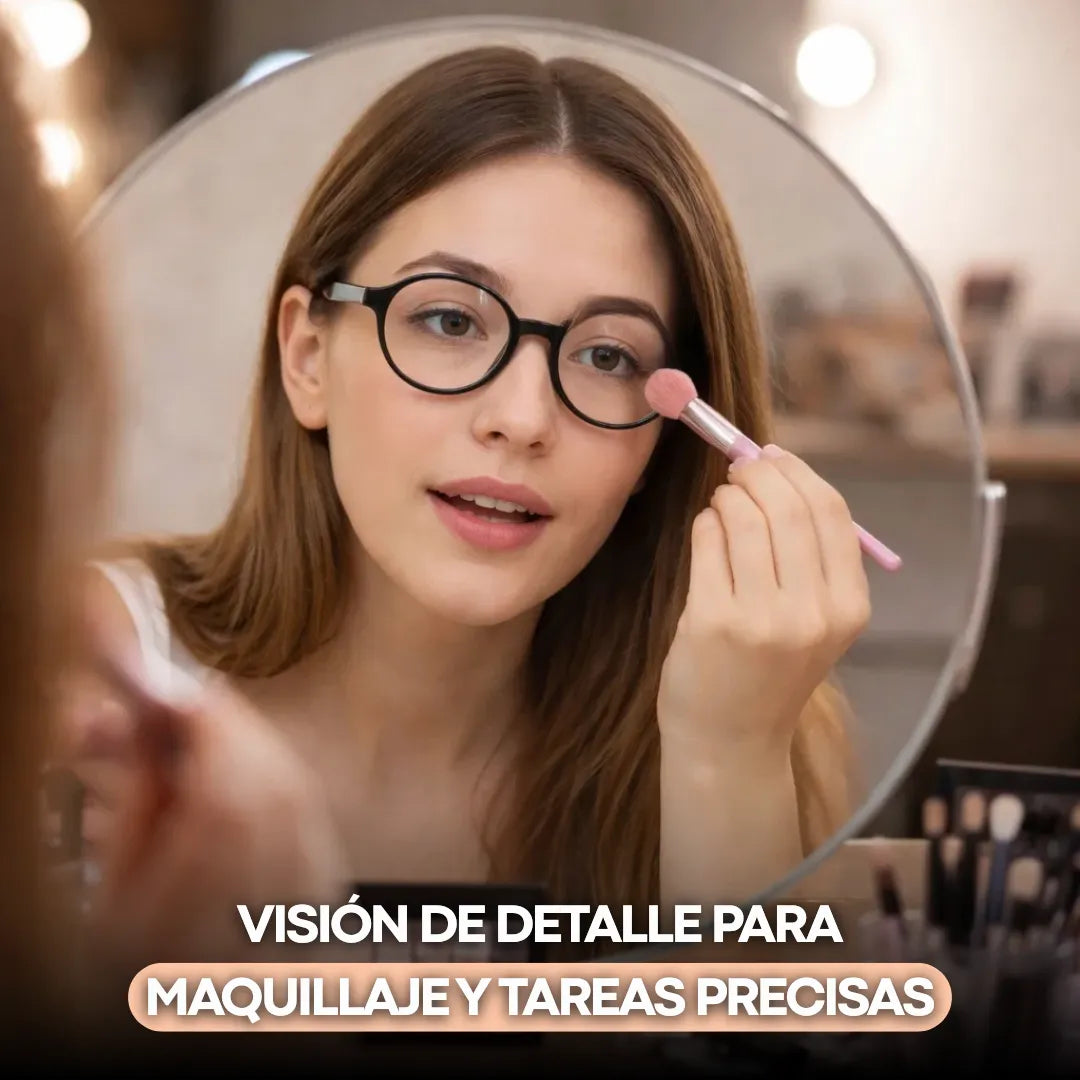 FocusGlide™ - Gafas de maquillaje con lente giratorio