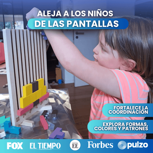 BrainStack™ Juguete Apilable Montessori