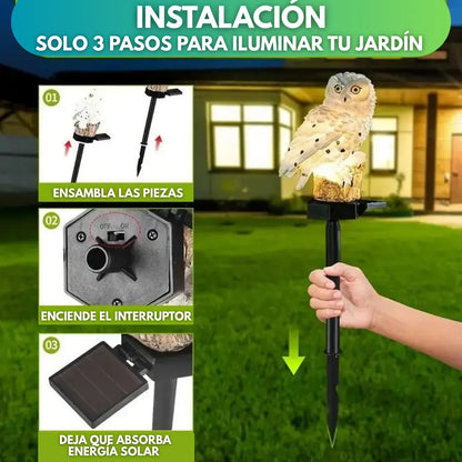 OwlGlow™ Lámpara decorativa con forma de búho  UPSELL