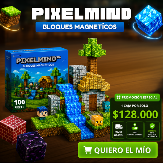 PIXEL MIND Bloques Magnéticos