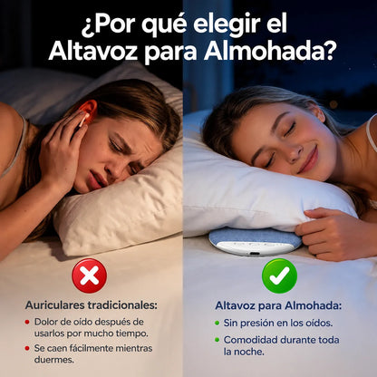 SleepSonic™ Altavoz de Conducción Ósea con Ruido Blanco💤🛏️