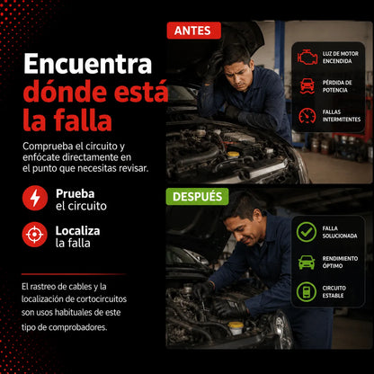 TestCarPro™ Comprobador de circuitos automotrices UPSELL