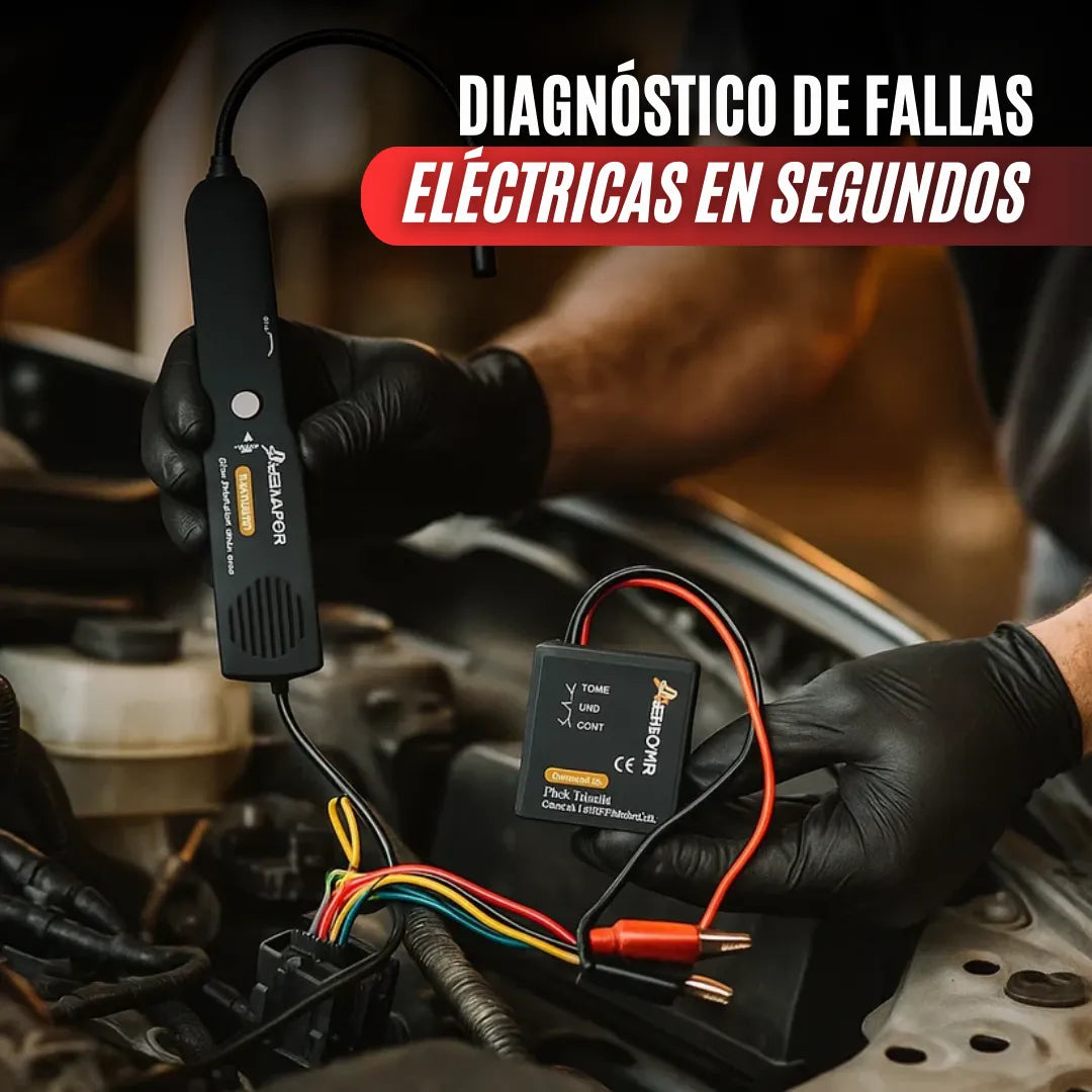 WireTracer ™ Rastreador de Cables y Circuitos Automotriz