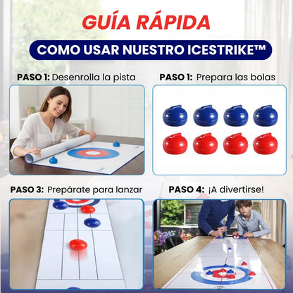 IceStrike™ Juego de Curling de mesa