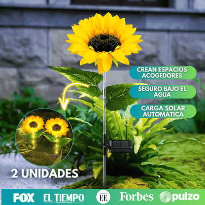 GardenGlow™ Farol de Girasol para Jardín UPSELL