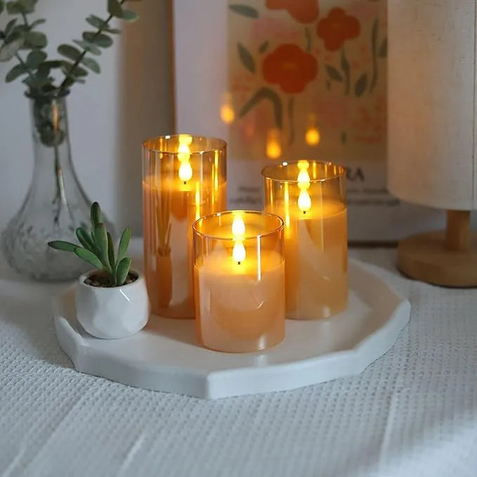 Lumacandles ® Juego de Velas Acogedoras